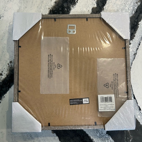 NWT STUDIO DECOR White & Grey Shadow Box 2 Pack - Picture 2 of 5